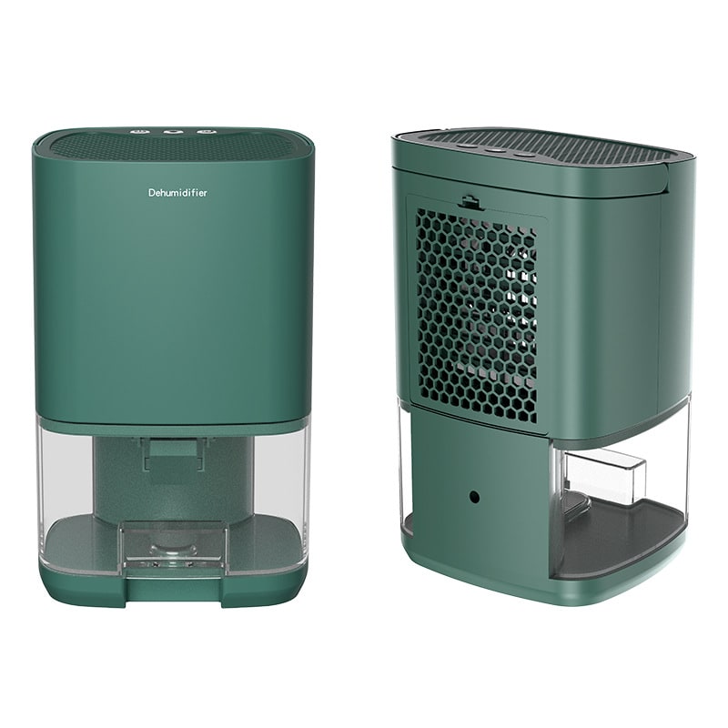 Portable Dehumidifier for Basement and Bedroom with Transparent Tank and Drain Hose - Image 6
