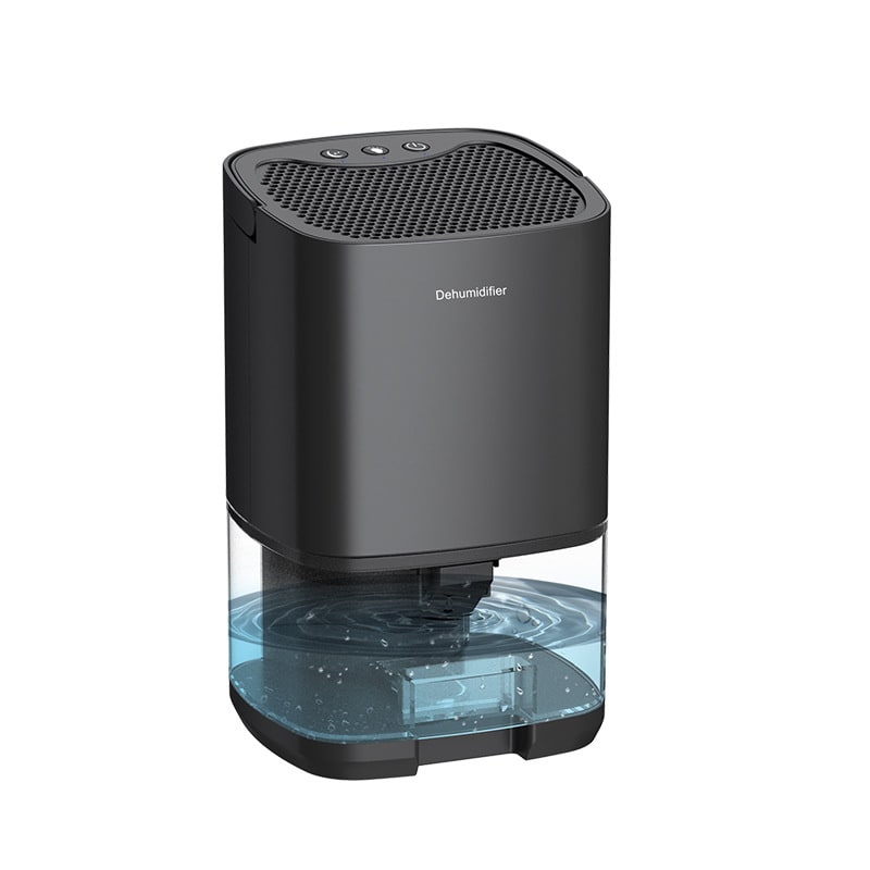 Portable Dehumidifier for Basement and Bedroom with Transparent Tank and Drain Hose - Image 7