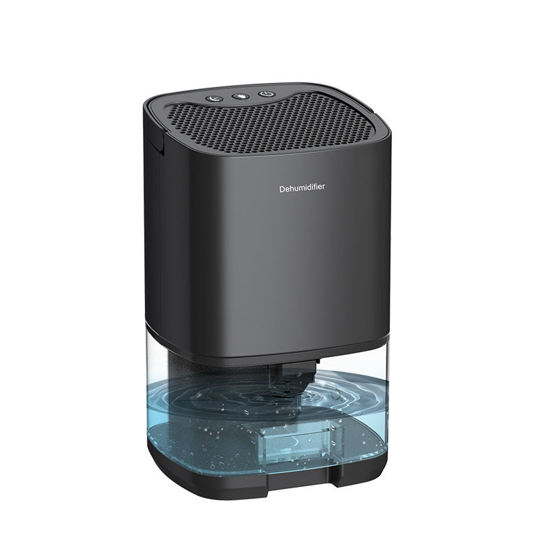 Portable Dehumidifier for Basement and Bedroom with Transparent Tank and Drain Hose - Image 7