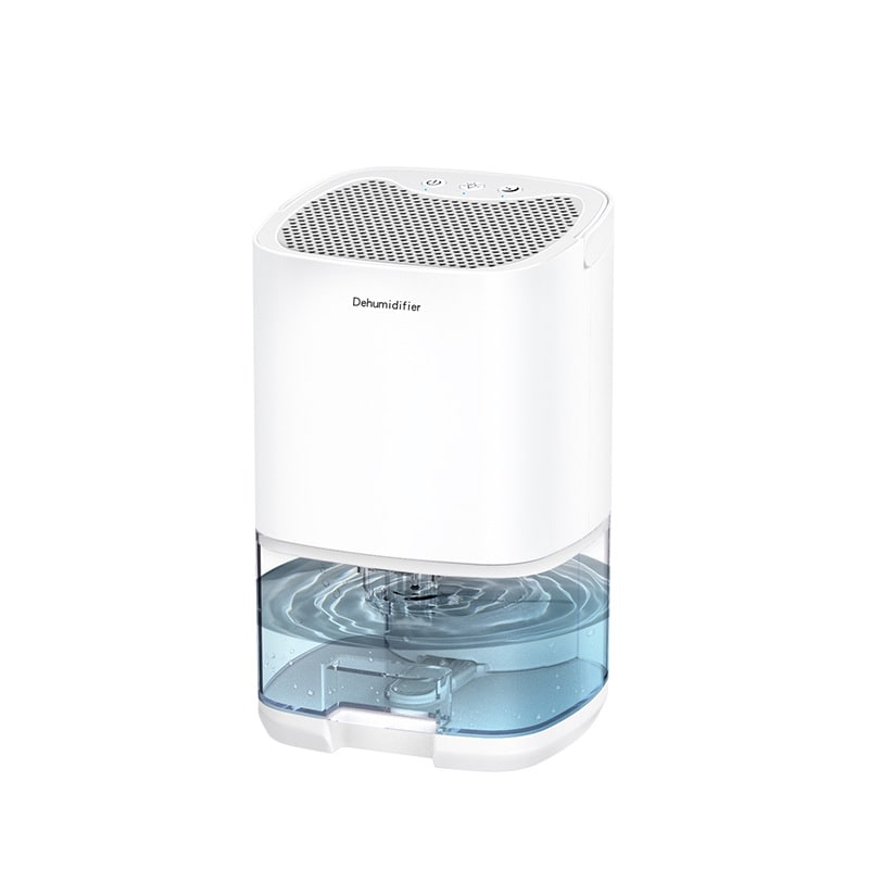 Portable Dehumidifier for Basement and Bedroom with Transparent Tank and Drain Hose - Image 8