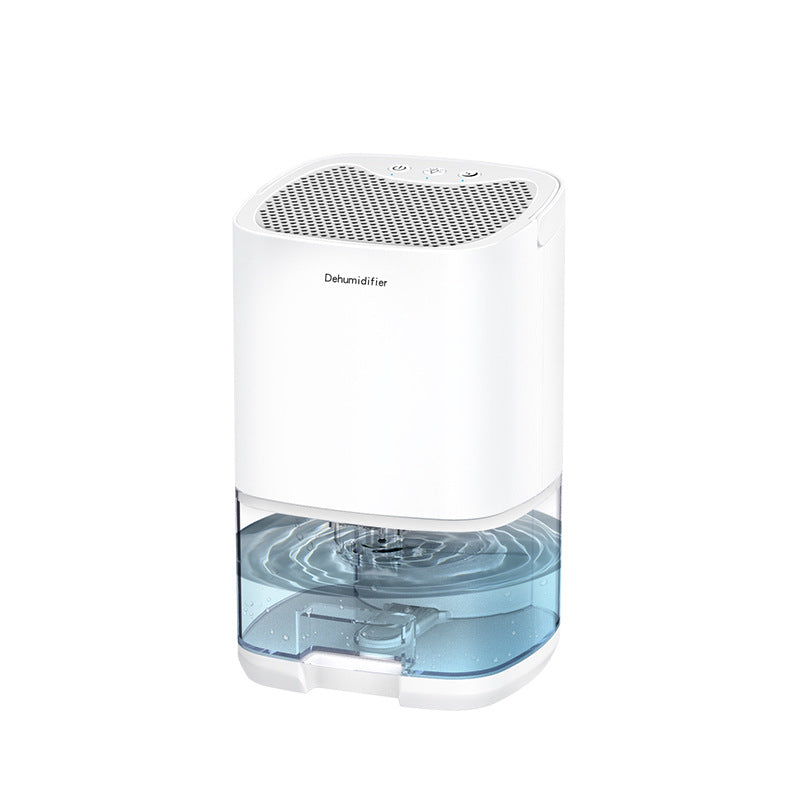 Portable Dehumidifier for Basement and Bedroom with Transparent Tank and Drain Hose - Image 8