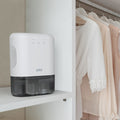 Portable Dehumidifier for Basement Crawl Space and Small Bedroom with Removable Water Tank and Timer - Image 1