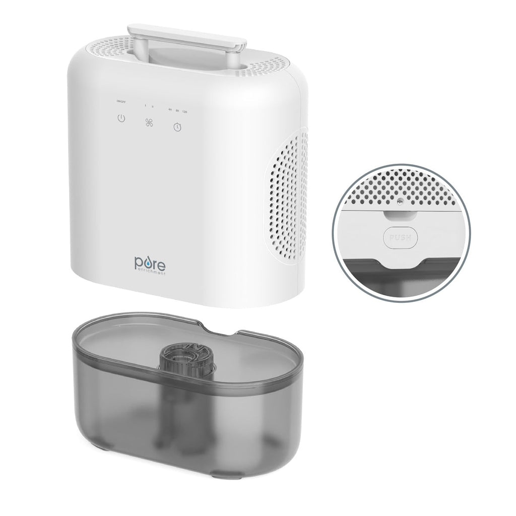 Portable Dehumidifier for Basement Crawl Space and Small Bedroom with Removable Water Tank and Timer - Image 4
