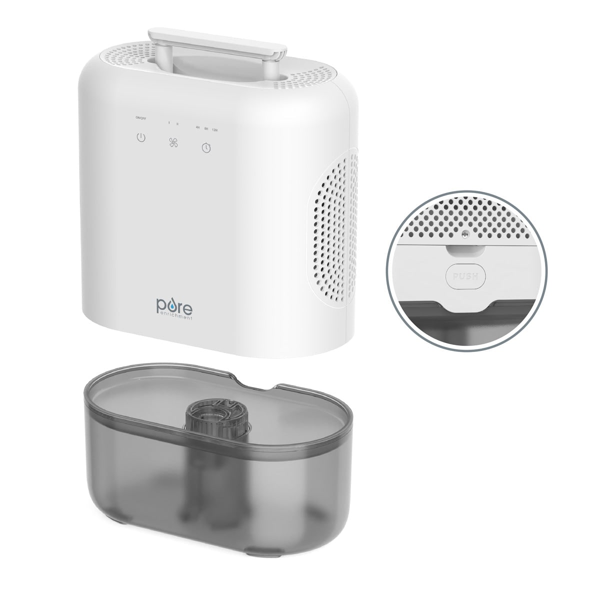 Portable Dehumidifier for Basement Crawl Space and Small Bedroom with Removable Water Tank and Timer - Image 4