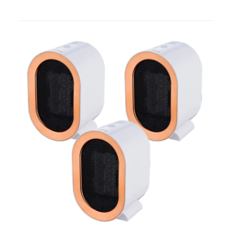 Portable Electric Ceramic Space Heater with Energy Efficient Mini Desktop Design and Heating Element - Image 2