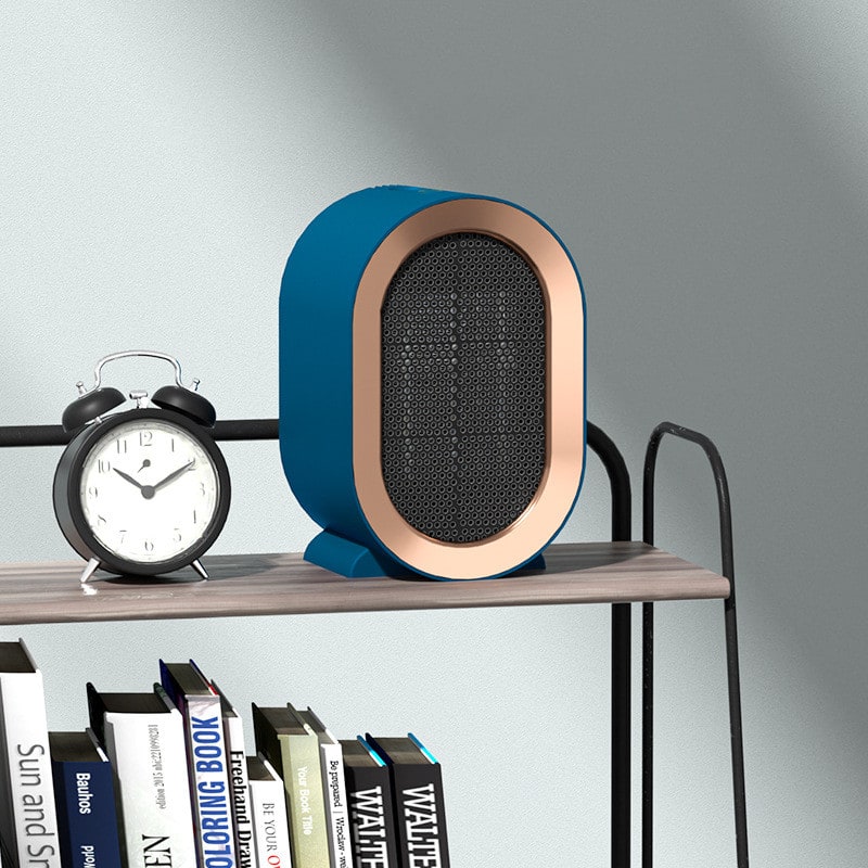 Portable Electric Ceramic Space Heater with Energy Efficient Mini Desktop Design and Heating Element - Image 6