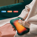 Portable Electric Heating Pad with USB Charging and Plush Flannel Cover - Image 1