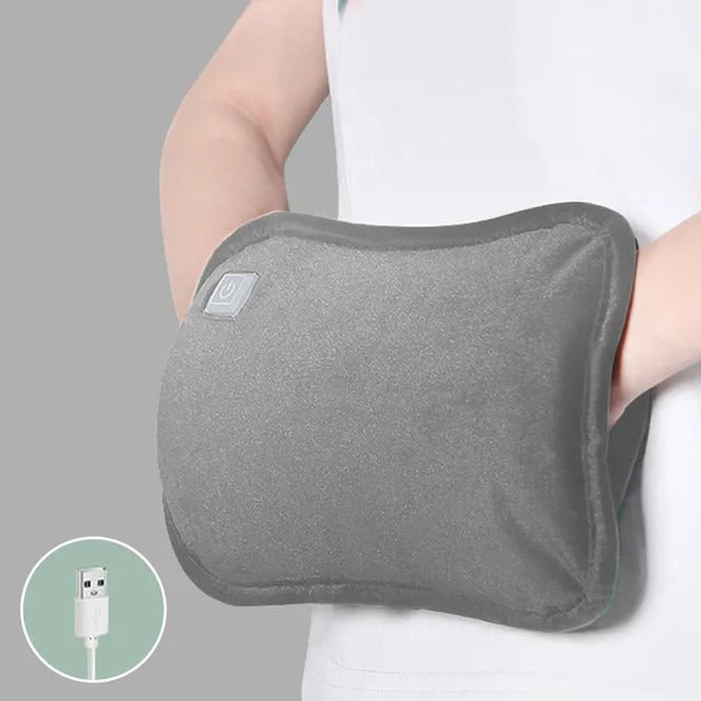 Portable Electric Heating Pad with USB Charging and Plush Flannel Cover - Image 8