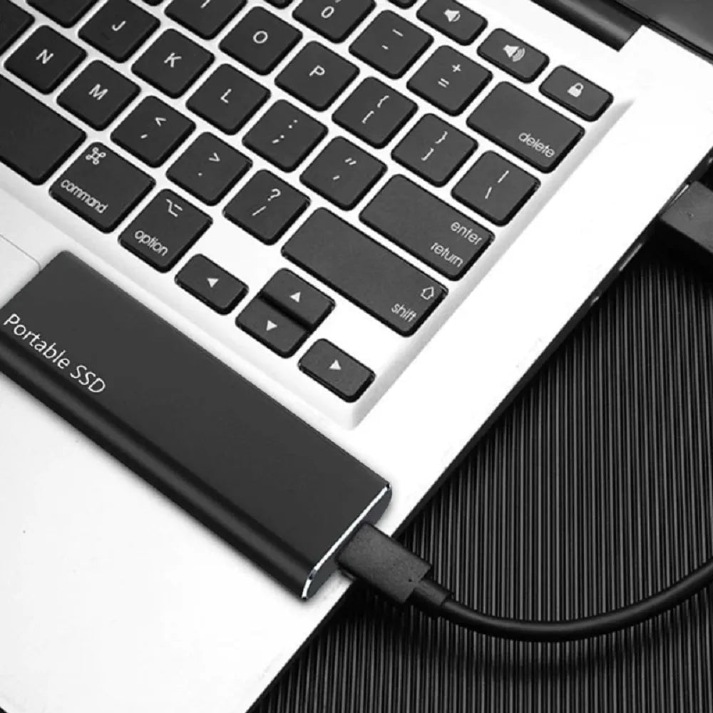 Portable External Ssd with Usb-C Fast Data Transfer and Slim Aluminum Design - Image 3