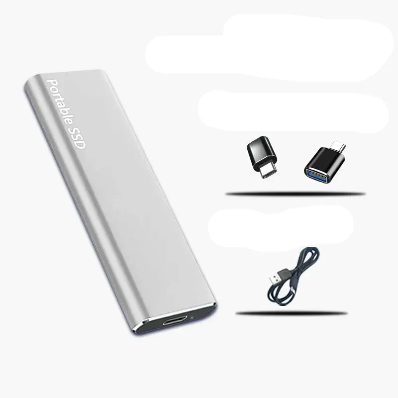 Portable External Ssd with Usb-C Fast Data Transfer and Slim Aluminum Design - Image 8