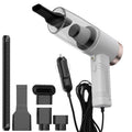 Portable Handheld Car Vacuum Cleaner with 12v Power Cord and Multiple Attachments - Image 3
