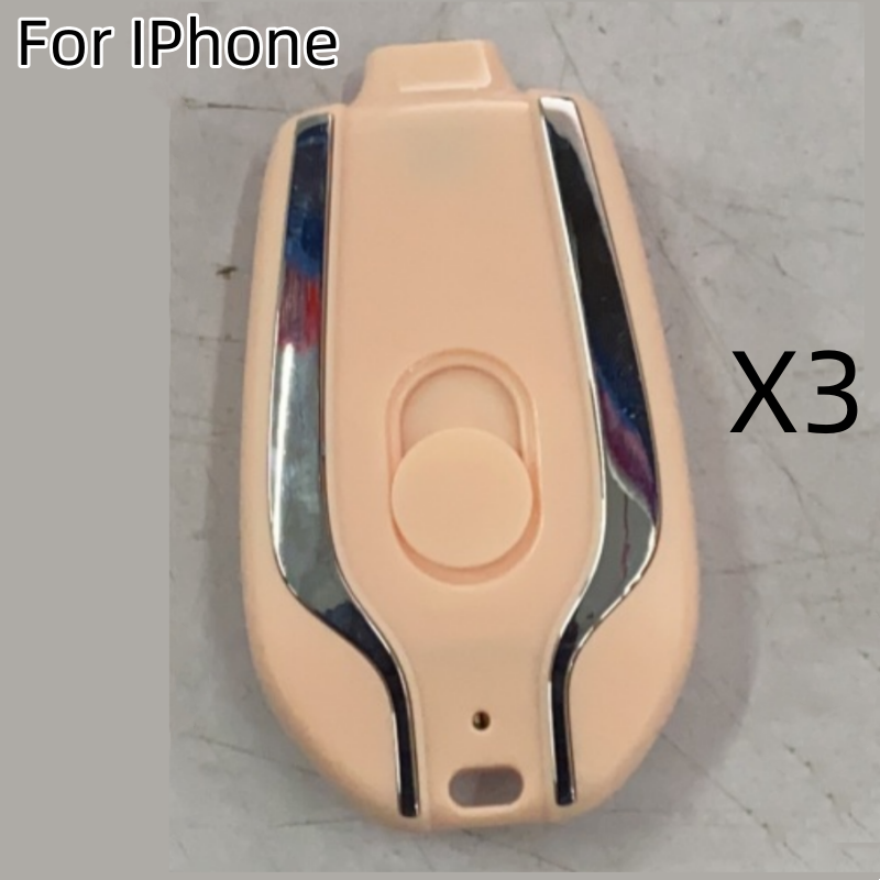 Portable Keychain Power Bank Charger with Retractable Connector and Carabiner Clip Phone - Image 19