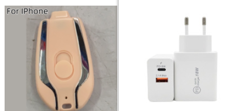 Portable Keychain Power Bank Charger with Retractable Connector and Carabiner Clip Phone - Image 33