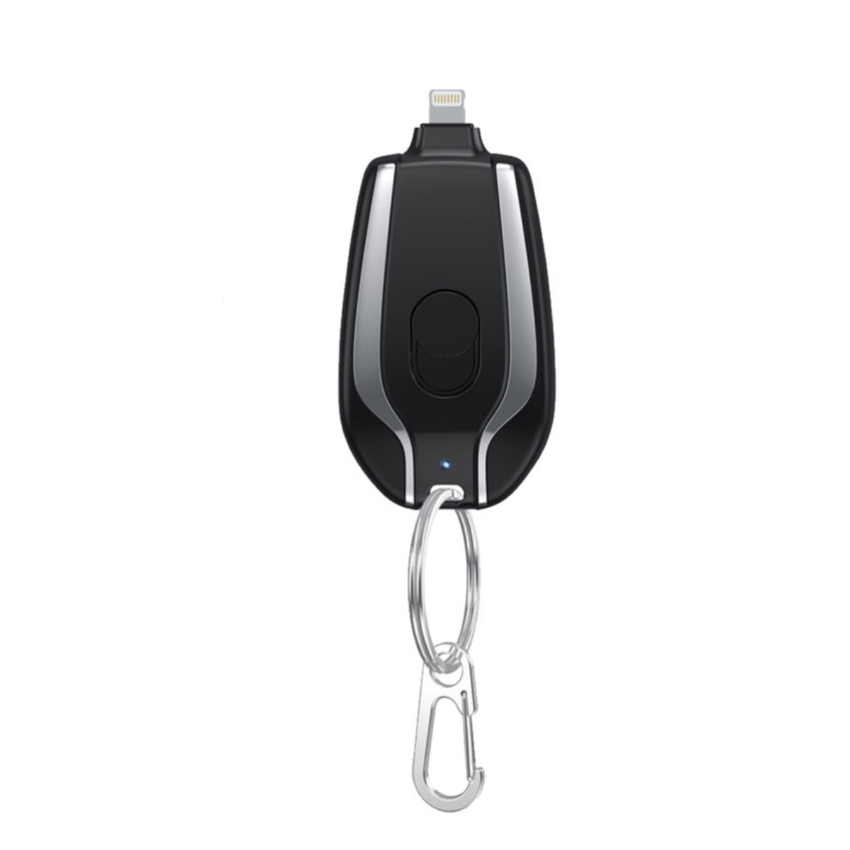 Portable Keychain Power Bank Charger with Retractable Connector and Carabiner Clip Phone - Image 43