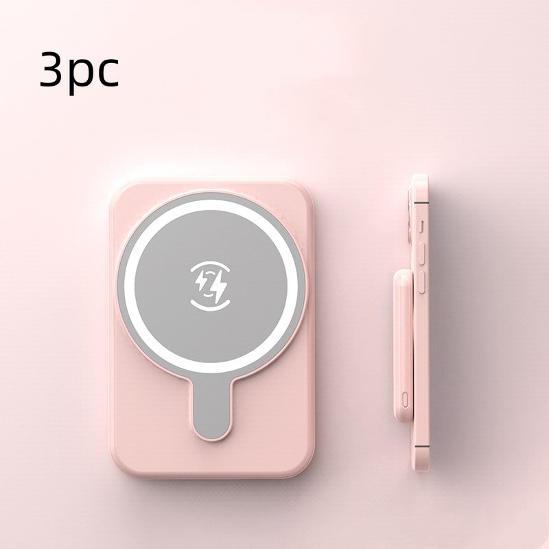 Portable Magnetic Power Bank Charger with Wireless Charging and LED Display Phone - Image 10