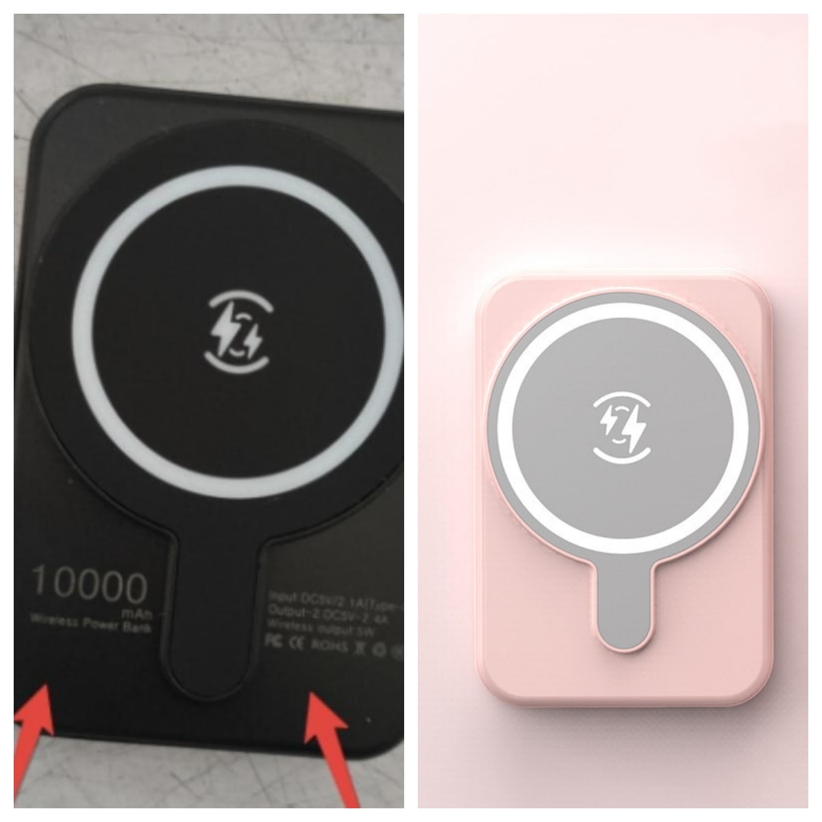 Portable Magnetic Power Bank Charger with Wireless Charging and LED Display Phone - Image 13