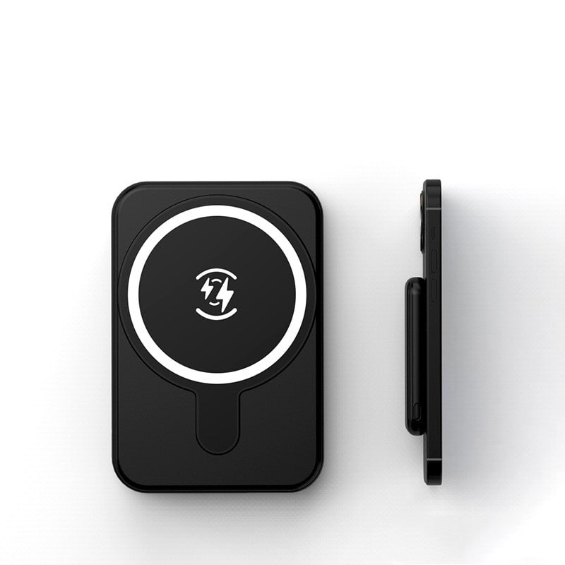 Portable Magnetic Power Bank Charger with Wireless Charging and LED Display Phone - Image 16