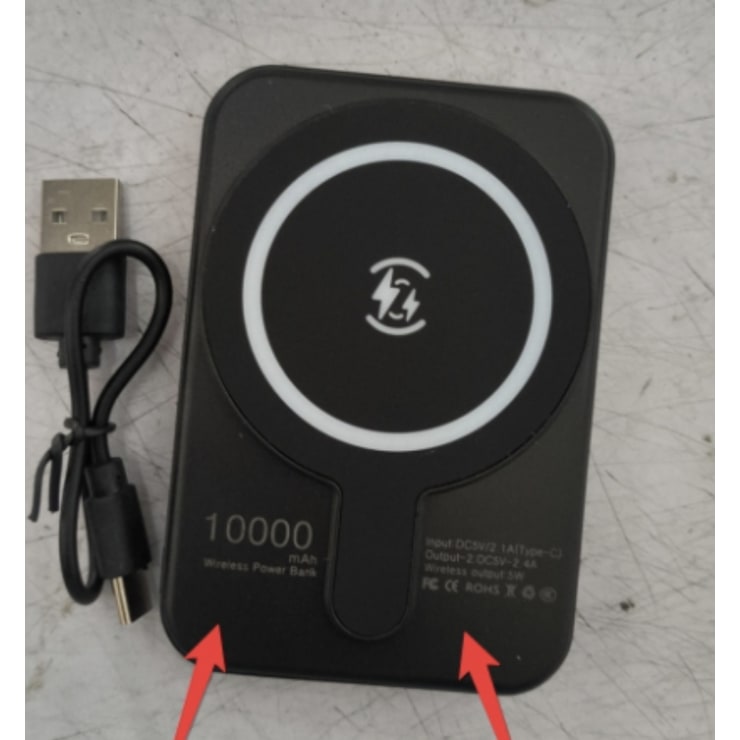 Portable Magnetic Power Bank Charger with Wireless Charging and LED Display Phone - Image 24