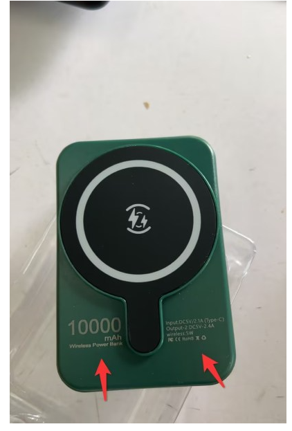 Portable Magnetic Power Bank Charger with Wireless Charging and LED Display Phone - Image 26