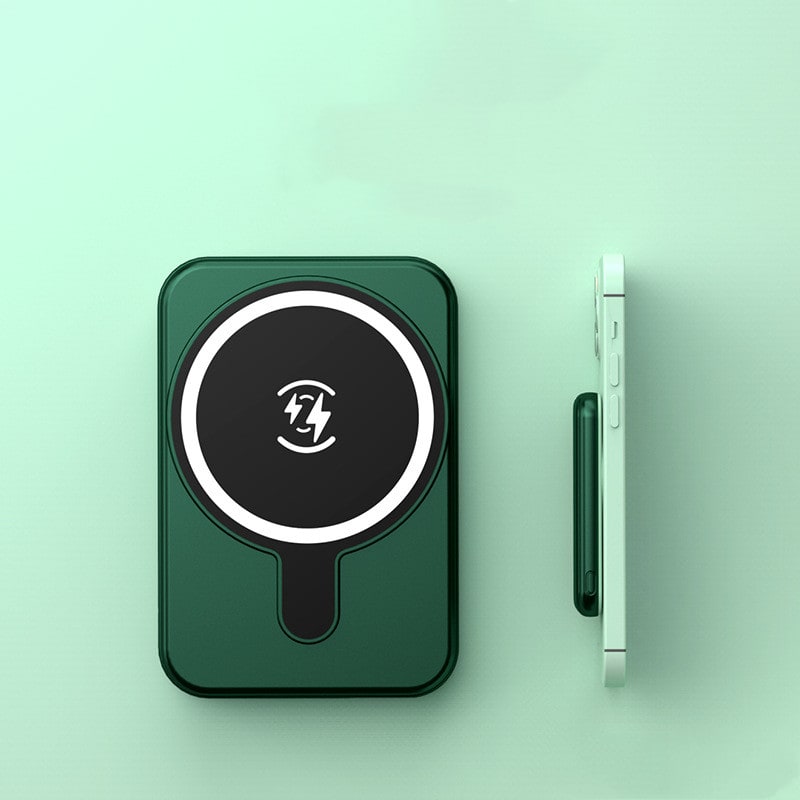 Portable Magnetic Power Bank Charger with Wireless Charging and LED Display Phone - Image 29