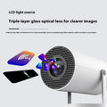 Portable Mini Projector with Outdoor Screen Compact 180-Degree Rotating Stand - Image 1
