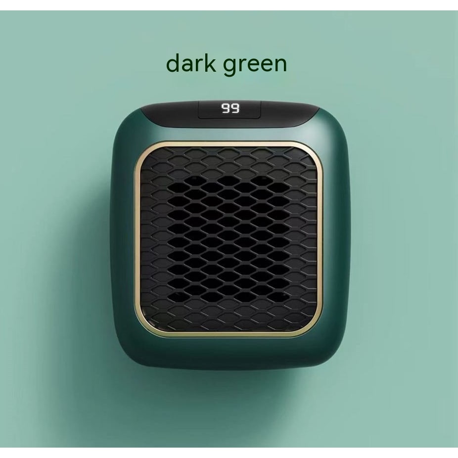 Portable Space Heater with Wall Mounted Plug in Design and Digital LED Display - Image 1