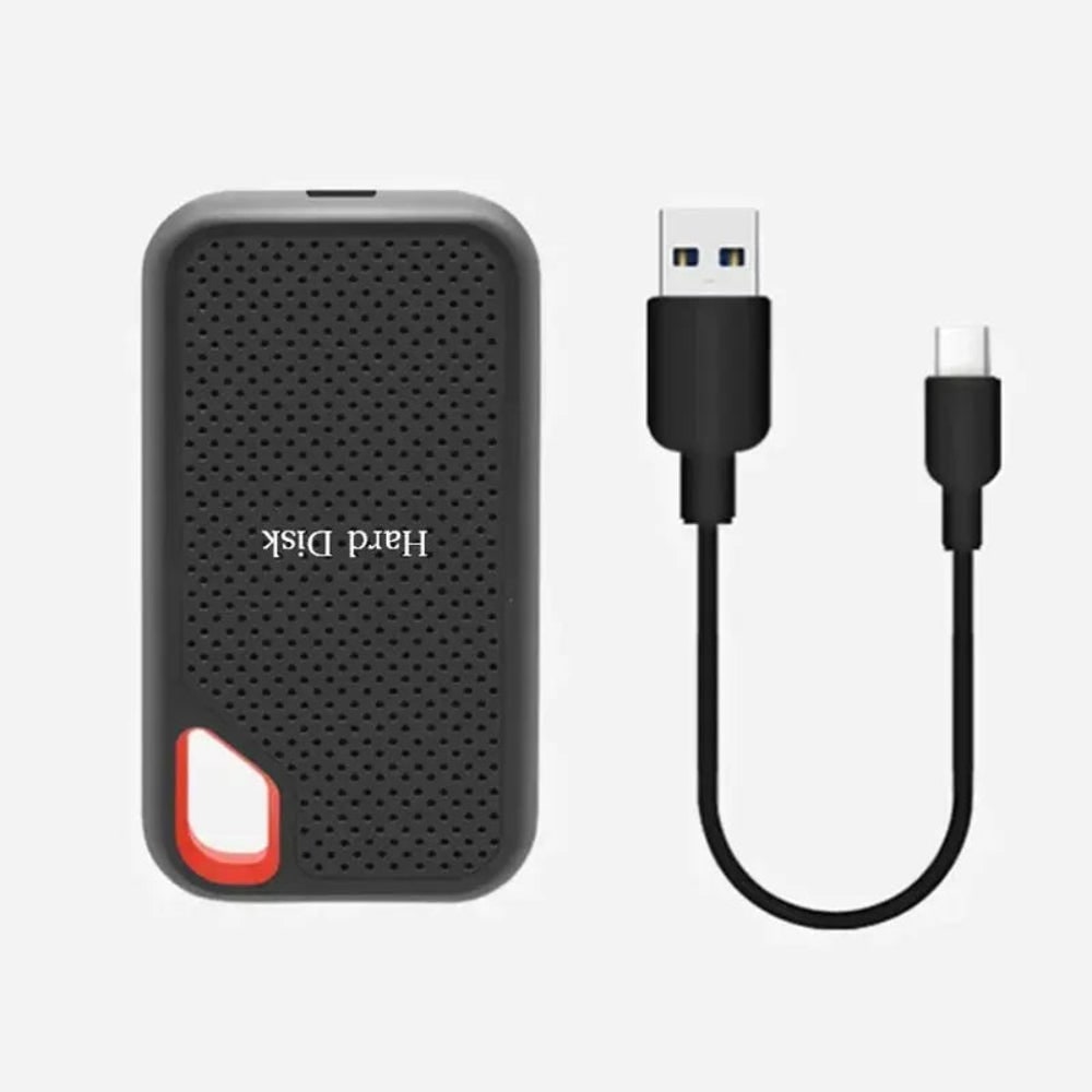 Portable Ssd External Fast Data Storage with Shock-Resistant Design and Lanyard Loop - Image 2