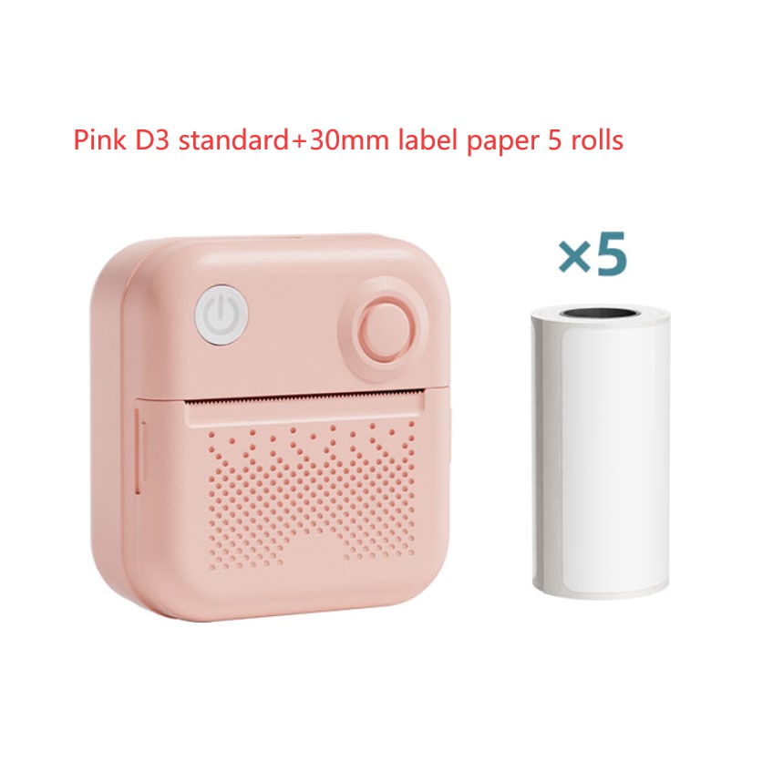Portable Thermal Printer with Direct Label and Pocket-Sized Wireless Bluetooth Design - Image 10