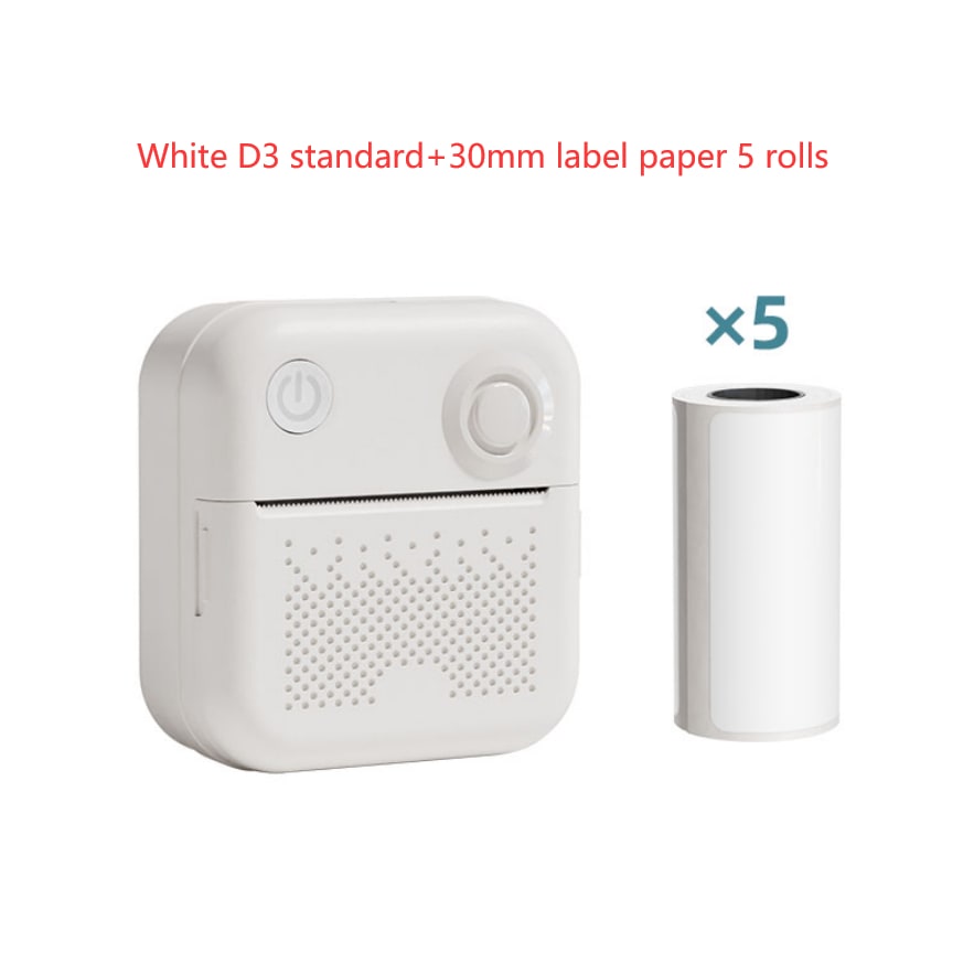 Portable Thermal Printer with Direct Label and Pocket-Sized Wireless Bluetooth Design - Image 13