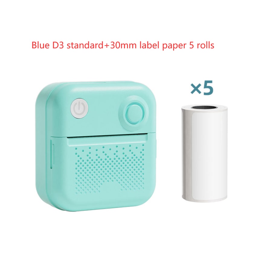 Portable Thermal Printer with Direct Label and Pocket-Sized Wireless Bluetooth Design - Image 15