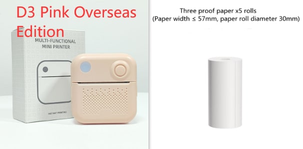Portable Thermal Printer with Direct Label and Pocket-Sized Wireless Bluetooth Design - Image 8