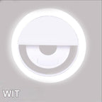 Portable Selfie Ring Light for Photography and Video – Clip-On LED Lighting for Content Creation, Selfies and Video Calls