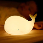 Adorable Color-Changing Whale Night Light - GlowWhale