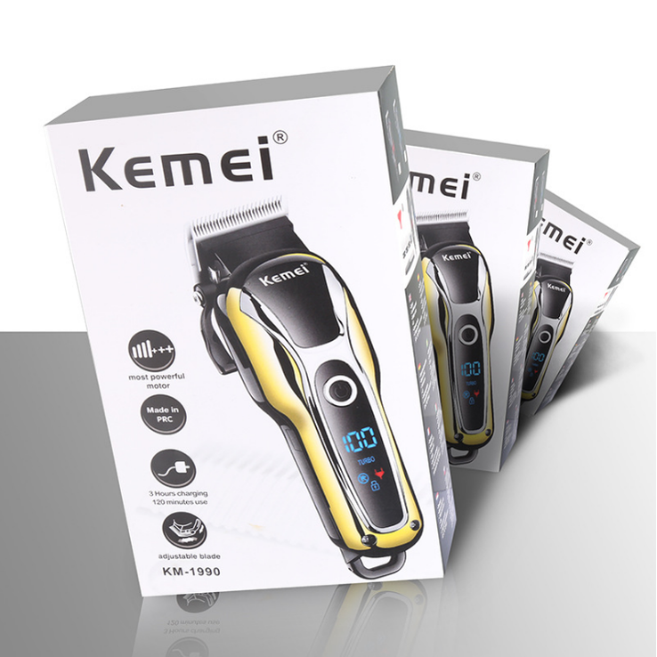 Professional Cordless Hair Clippers and Trimmers with LED Display and Taper Lever Pro - Image 6