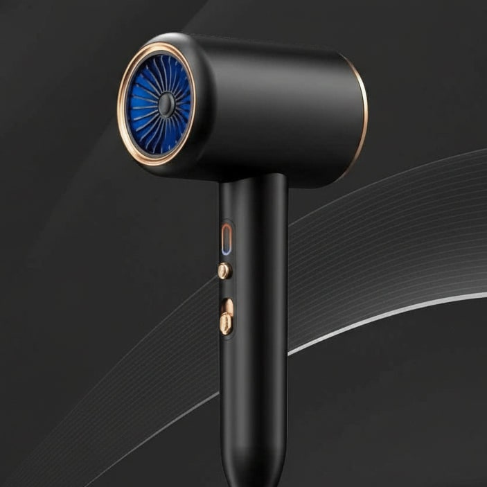 Professional Ion Technology Fast Drying Hair Dryer Ionic Frizz Reducing LED 2400w - Image 2