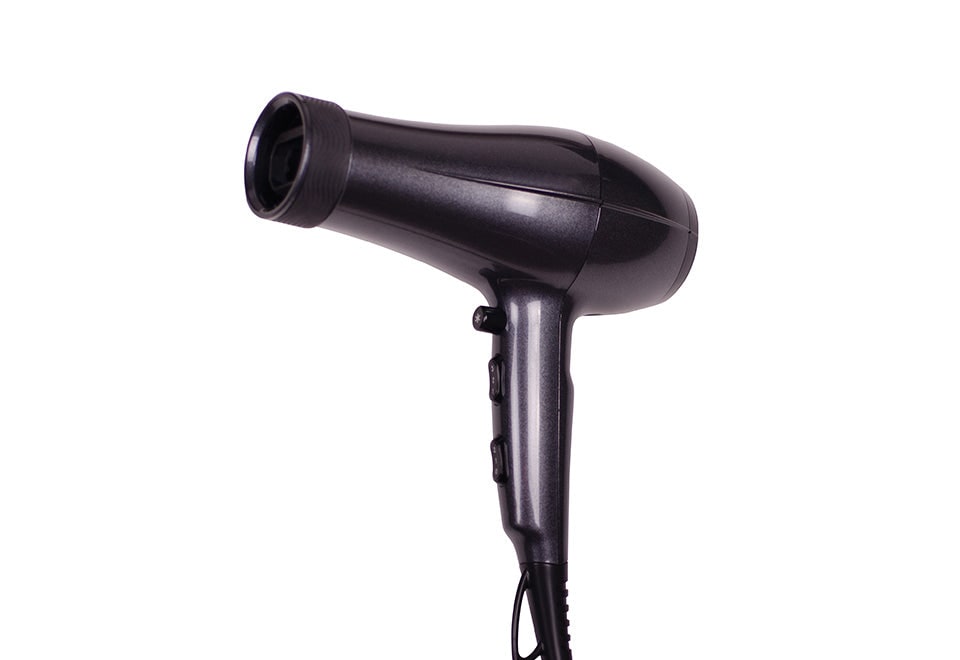 Professional Lightweight Hair Dryer Attachments Oscillating Concentrator Metallic Portable - Image 2