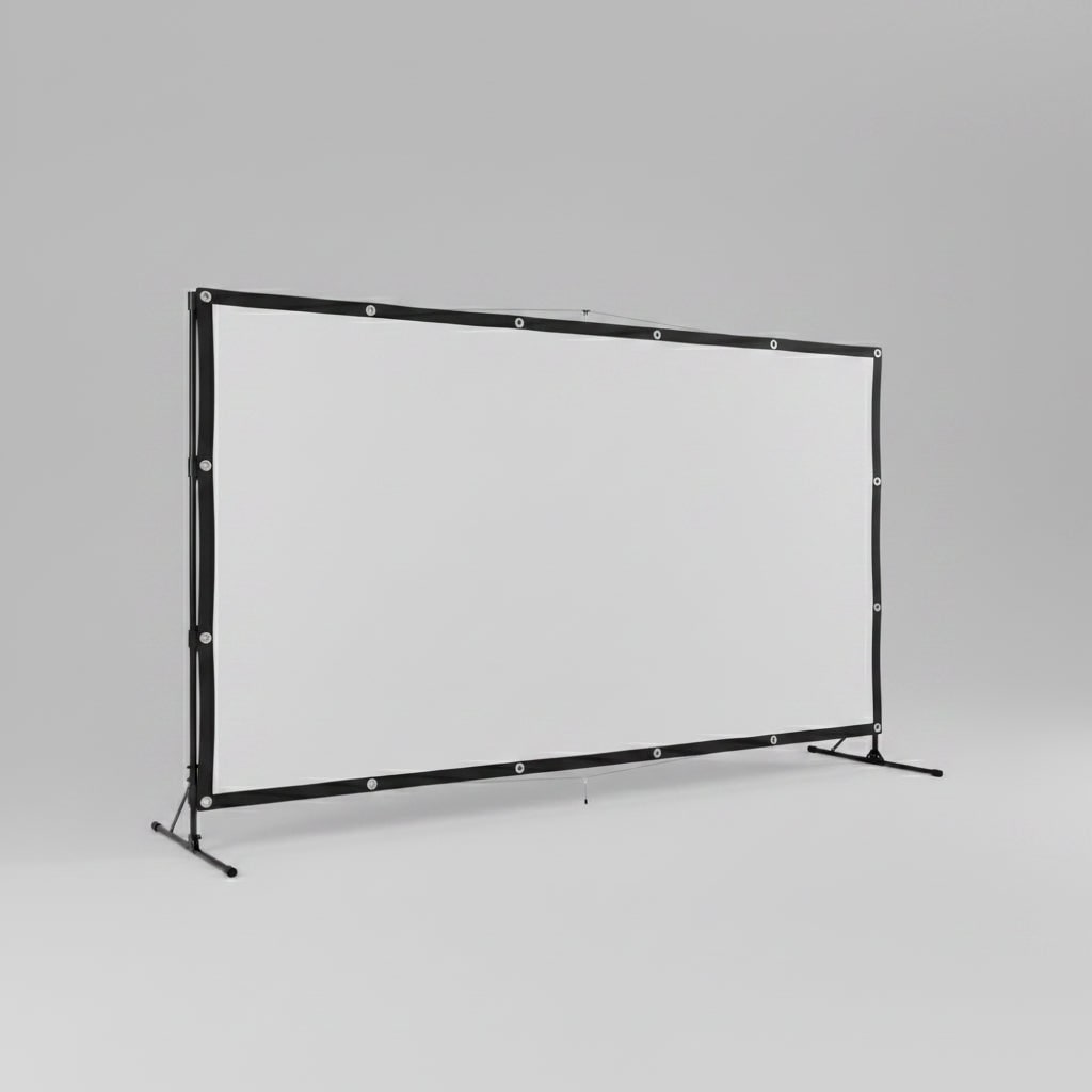 Projector Screen 120 Inch Home Theater Portable Foldable Fabric Wall Mount Hanging - Image 4