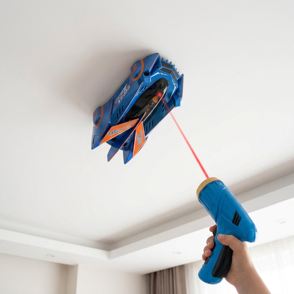 Rc Car with Laser Guided Wall Climbing and USB Rechargeable Remote Control - Image 5