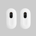 Rechargeable Electric Hand Warmers Reusable Portable Pocket Set with Digital Display - Image 1