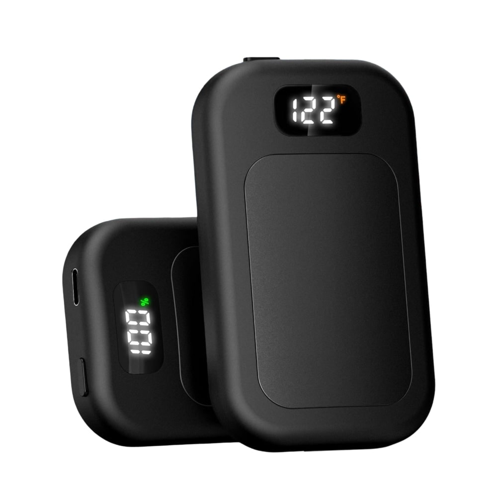 Rechargeable Hand Warmers and Electric Heater Pocket Dual Pack with LED Display - Image 8