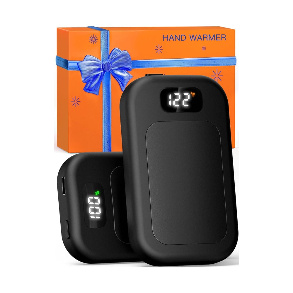 Rechargeable Hand Warmers and Electric Heater Pocket Dual Pack with LED Display - Image 9