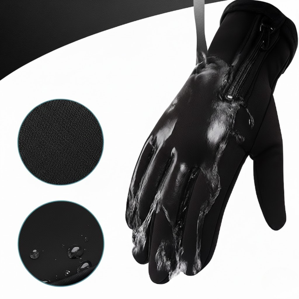 Rechargeable Heated Gloves for Skiing and Winter with Waterproof Touchscreen Thermal Grip - Image 3