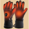 Rechargeable Heated Gloves with Touchscreen Fingertips Waterproof Design and Three Heat Settings - Image 1