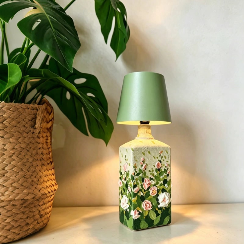 Rechargeable LED Bottle Lamp Warm White Cordless Portable Wireless Mini Usb - Image 10