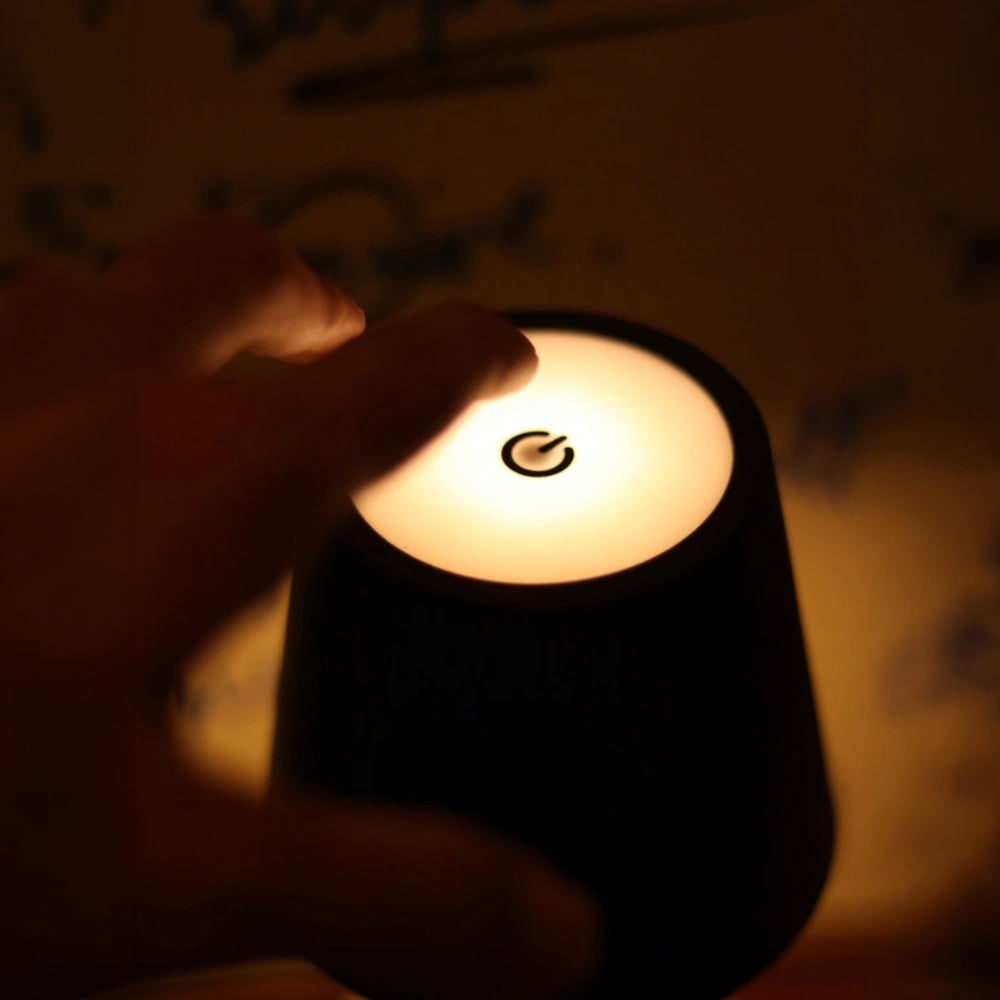 Rechargeable LED Bottle Lamp Warm White Cordless Portable Wireless Mini Usb - Image 21