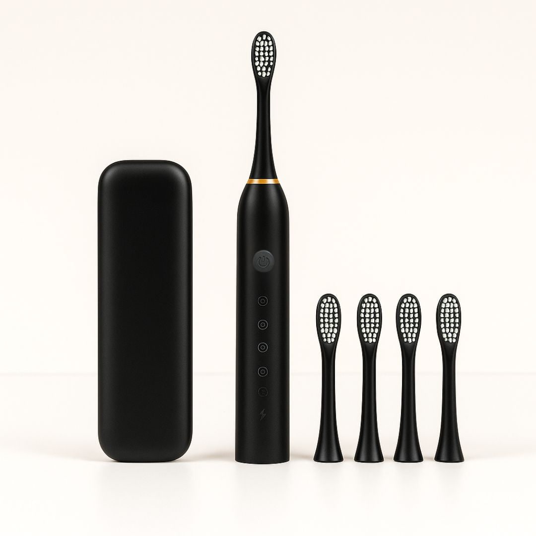 Rechargeable Ultrasonic Electric Toothbrush Sonic Wireless LED Dock Vibrating - Image 7