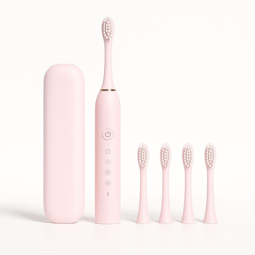 Rechargeable Ultrasonic Electric Toothbrush Sonic Wireless LED Dock Vibrating - Image 8