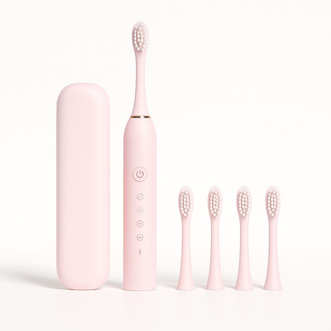 Rechargeable Ultrasonic Electric Toothbrush Sonic Wireless LED Dock Vibrating - Image 8