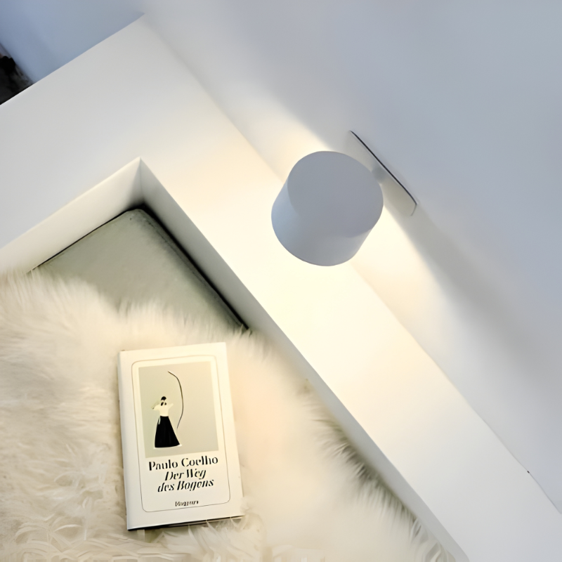 Rechargeable Wall Sconce and Modern Lamp with 360° Rotating Magnetic Head and Remote Control - Image 11