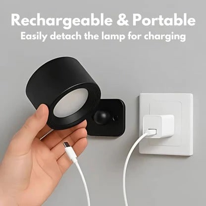 Rechargeable Wall Sconce with 360° Rotation Magnetic Head and Wireless LED Lighting - Image 15